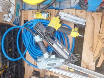 Brad And Finish Nailer And Hose