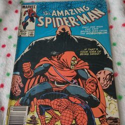 AMAZING SPIDER-MAN #249 - KINGPIN & HOBGOBLIN, SECRETS! Marvel Comics 1984.