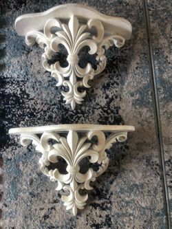 White Wall Shelve Set