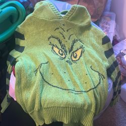 Boys Grinch Sweater 