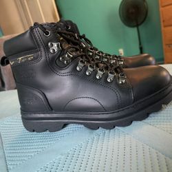 Ad Tec 6” Steel Toe Work Boots Size  Men’s 10 1/2