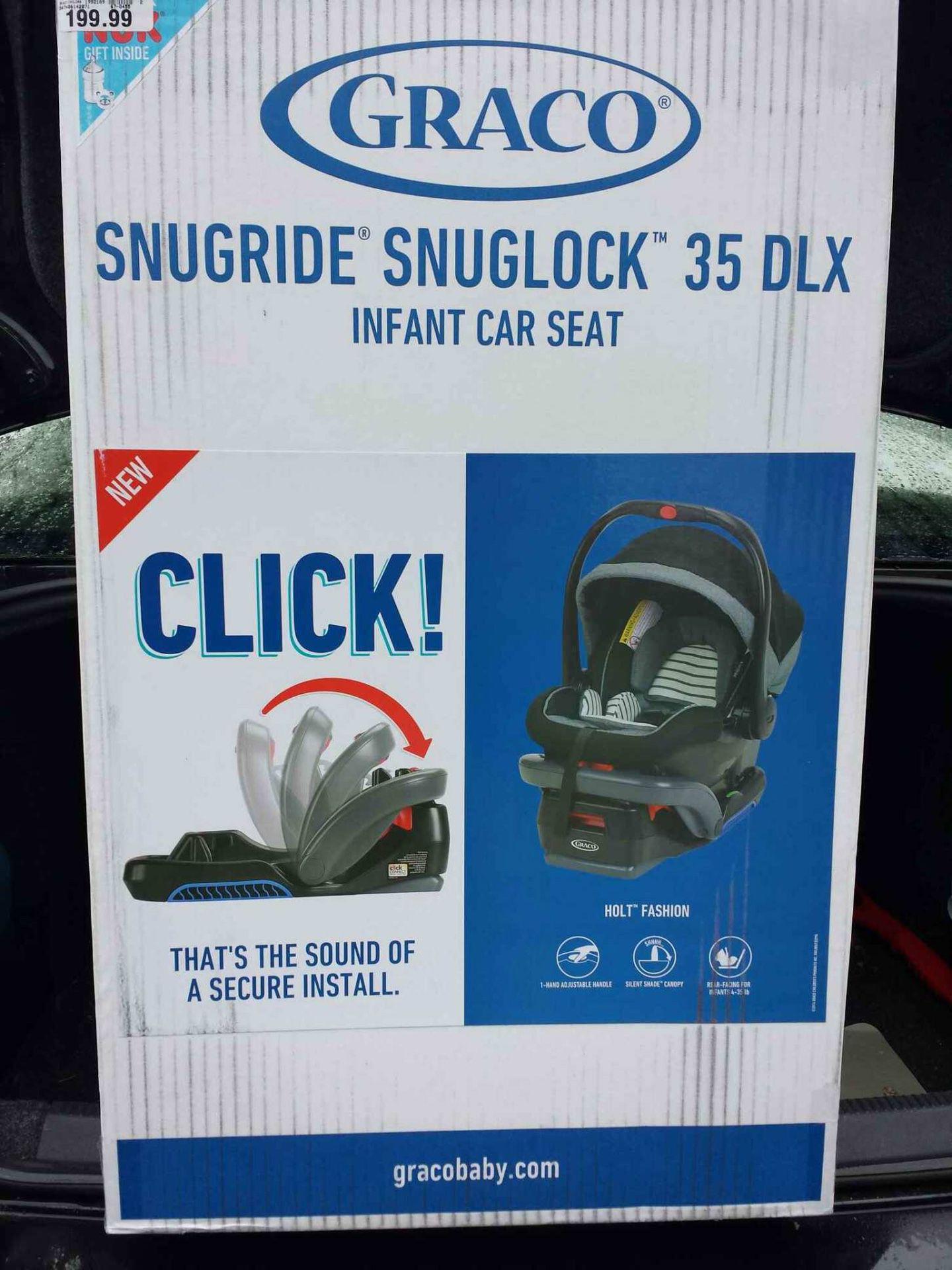 Brand new infant car seat (never opened) - $80