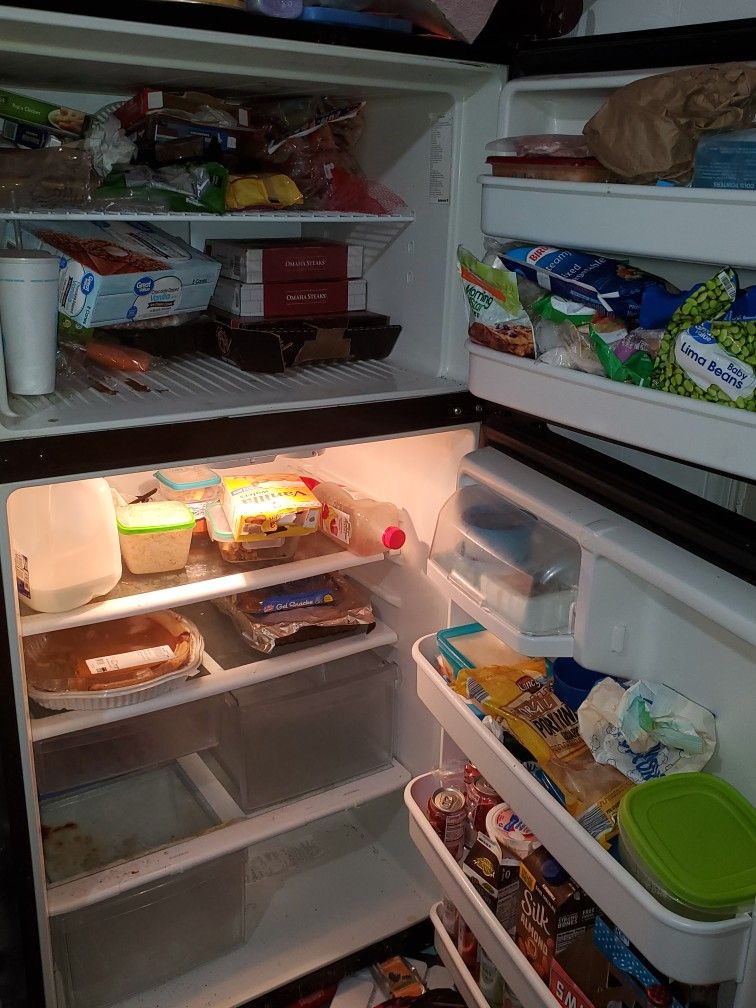 Black Admiral refrigerator/freezer Great Condition