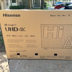 85” Hisense Smart 4K Led Uhd Tv 