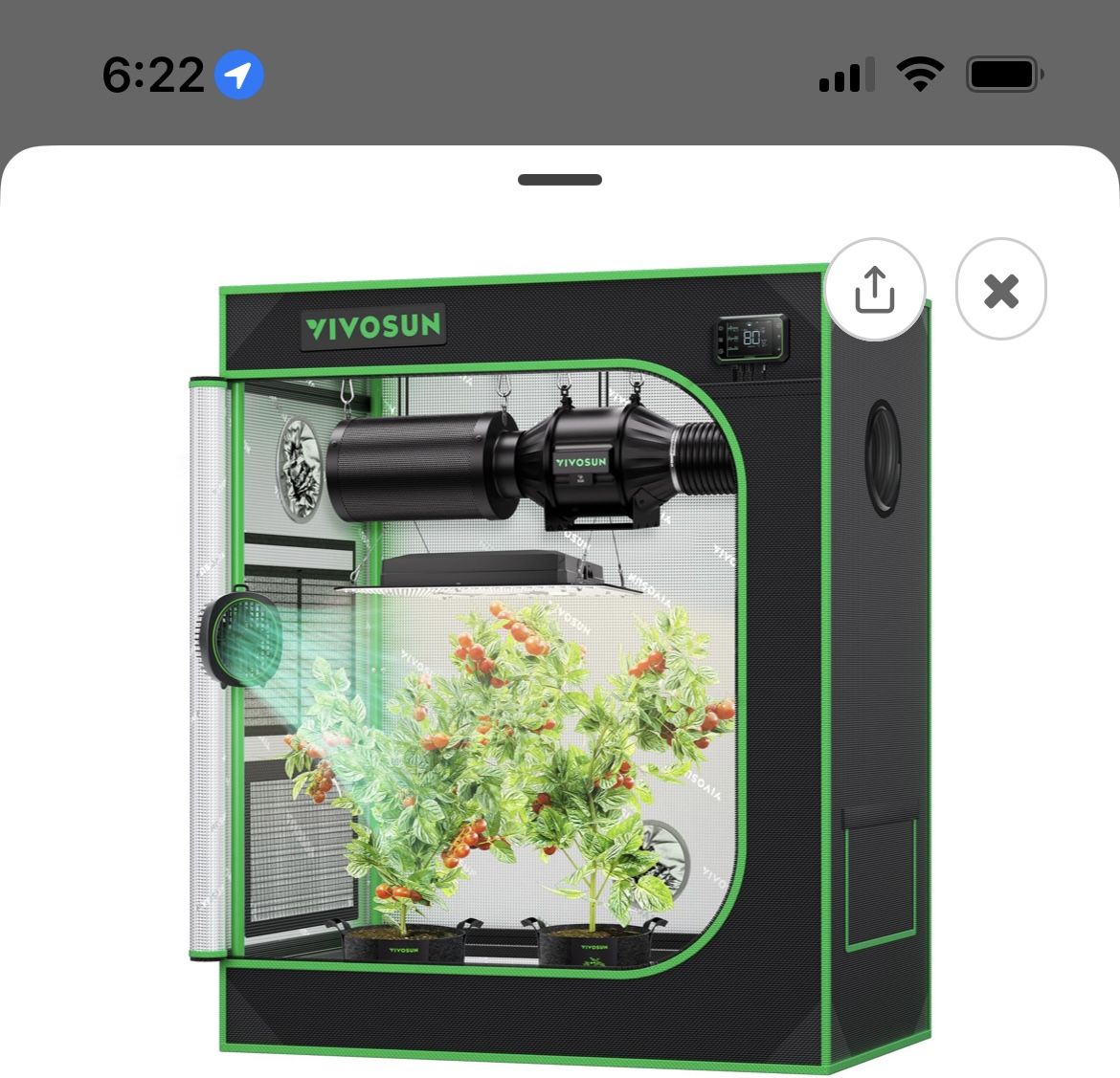 Vivosun Grow Tent - New Never Used
