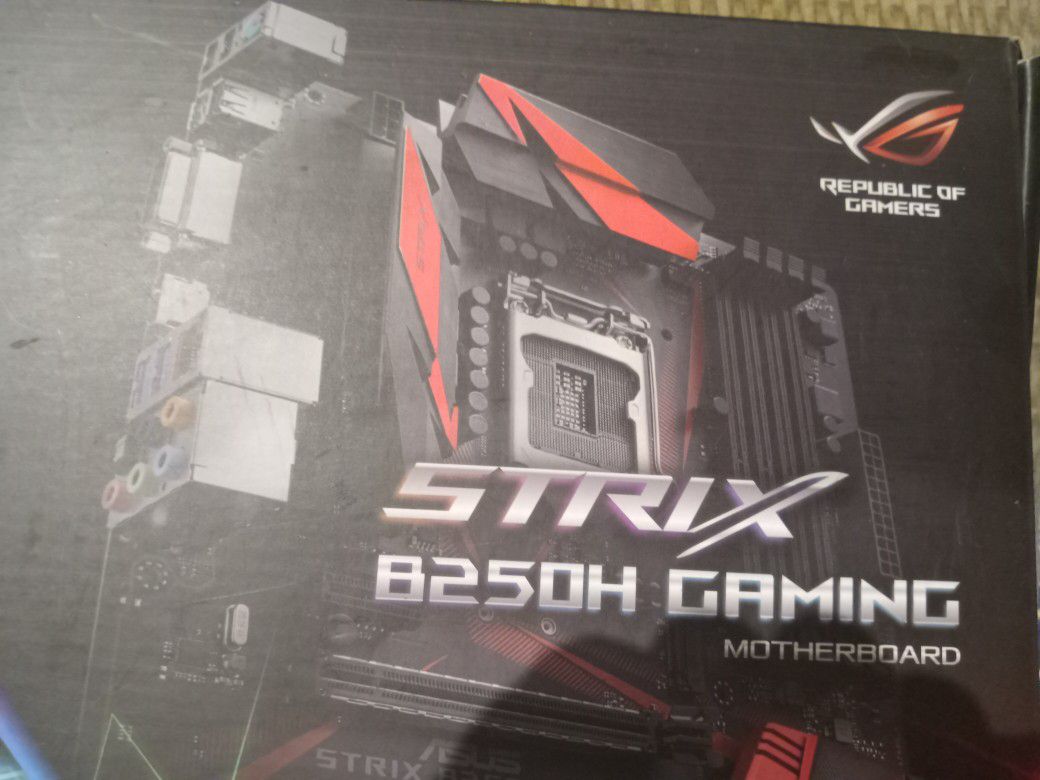 Asus Gaming Motherboard  Strix B250h And 400w Powe Suply