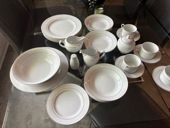 Dish porcelana set