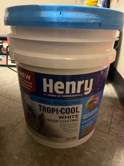 887 Tropi-Cool White 100% Silicone Reflective Roof Coating 4.75 gal.
