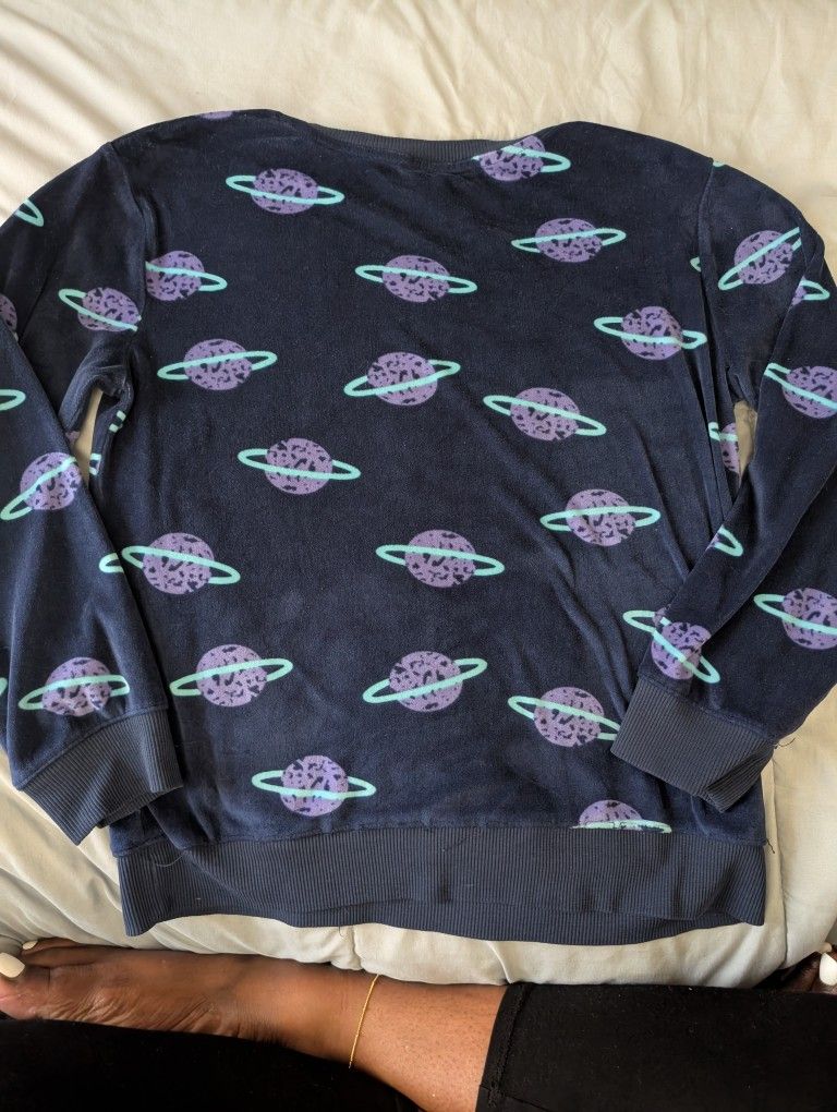 Cat & Jack Velour Sweatshirt Boys Size 8/10