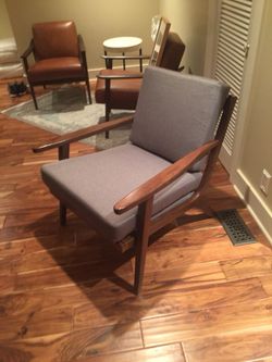 Slate Gray Xander Armchair by World Market brand new for Sale in Seattle WA OfferUp