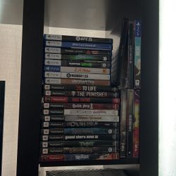 PS5,PS4,PS2 Games All Different Prices , Make Offers 
