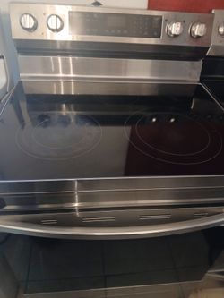 Samsung stainless steel stove
