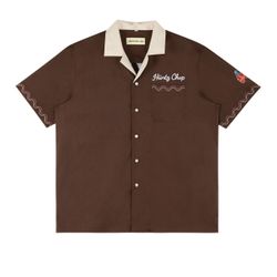 Hüntz Chop Ice Cream Parlor Button Up Shirt