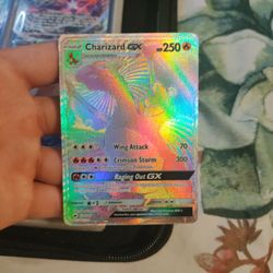 Rainbow Charizard GX!