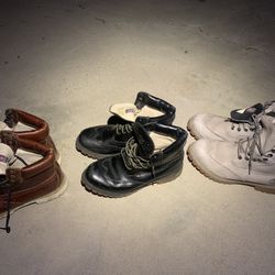 Timberland Boots Wing Tip Size 9 Shoes Work Boot