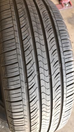 205/55/16 (2) used tire in good condition for sale