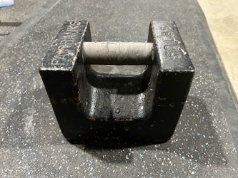 Fairbanks Cast Iron Calibration Weight