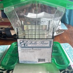 Stokes Select Belle Fleur Covered Hopper Bird Feeder