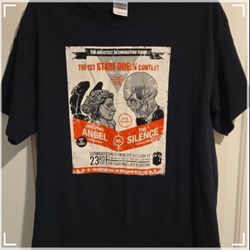 Doctor Who "Weeping Angel vs. The Silence" T-shirt.
