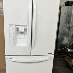 Refrigerator LG White 36x69 In Goog Delivery  Free Available 