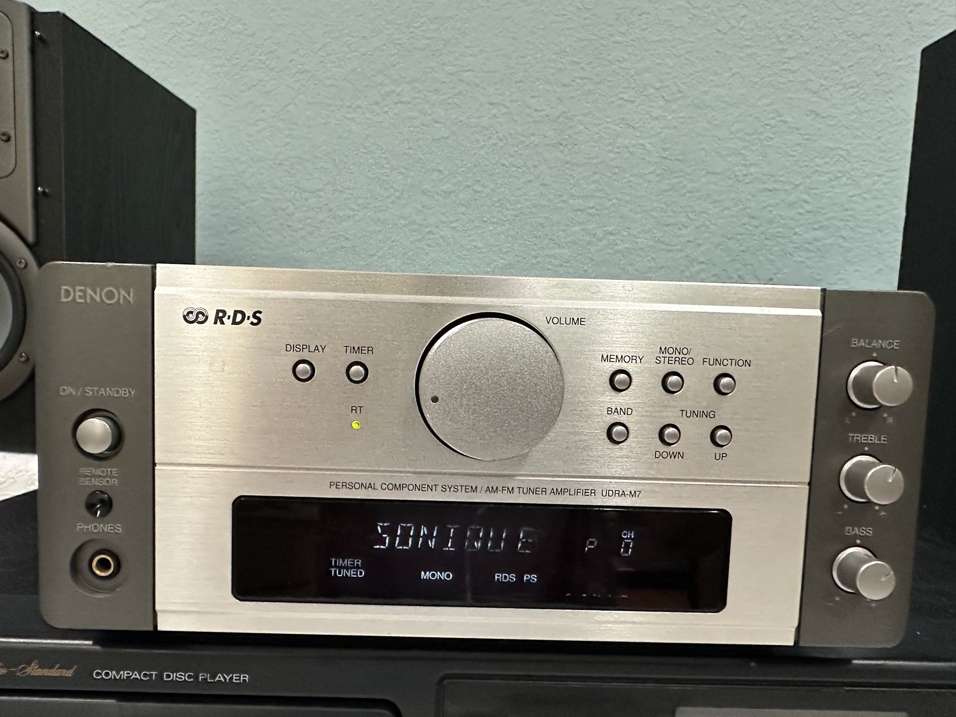 DENON UDRA-M7 AM/FM TUNER AMPLIFIER 