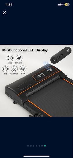 Compact Walking Treadmill with LED Display