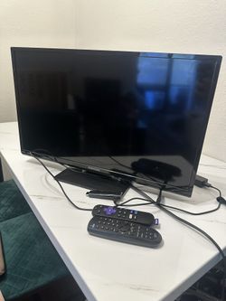 Orion 25” Flat Screen TV and Roku Stick