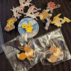 Pokemon Pins