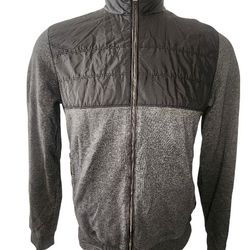 HUGO BOSS PIZZOLI 38/MEDIUM MAN GRAY BLACK JACKET BOMBER FLIGHT
The HUGO BOSS Pizzoli 38/Medium Man Gray Black Jacket 