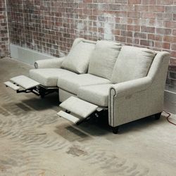 Bassett Benchmade Dual Recliner Sofa -Delivery Available