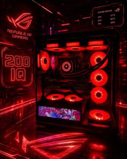 RTX 5080 16GB VRAM Ryzen 7 7800X3D “200 IQ” Custom Gaming PC 32GB, 2TB NVMe, 11” Screen