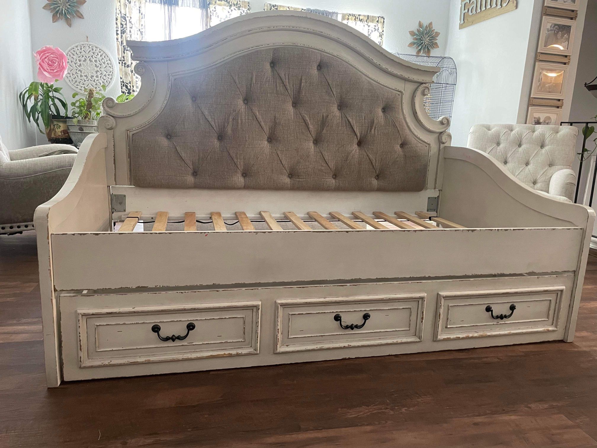 Ashley Furniture Bed With Under storage 