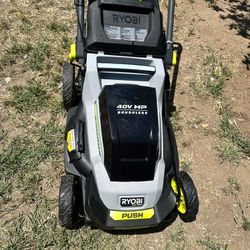 RYOBI
40V HP Brushless 20 in. Cordless Battery Walk Behind Push Mower with 6.0 Ah Battery and Charger