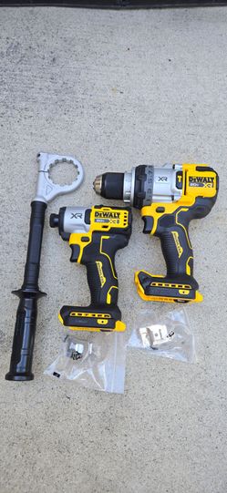 Dewalt 20v Hammer Drill Brushless XR 3speed and Impact Driver Brushless XR 3speed Brand New Tools Only