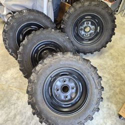 Stock Wheels And Tires For Honda Pioneer 1000