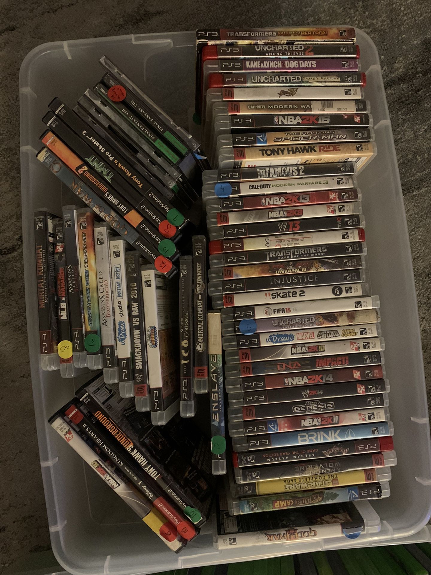 PlayStation/ps2/ps3 (Game Lot)