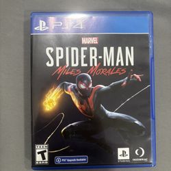 Spider Man Miles Morales PS4 $35 