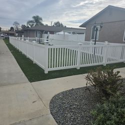 Vinyl Fence 