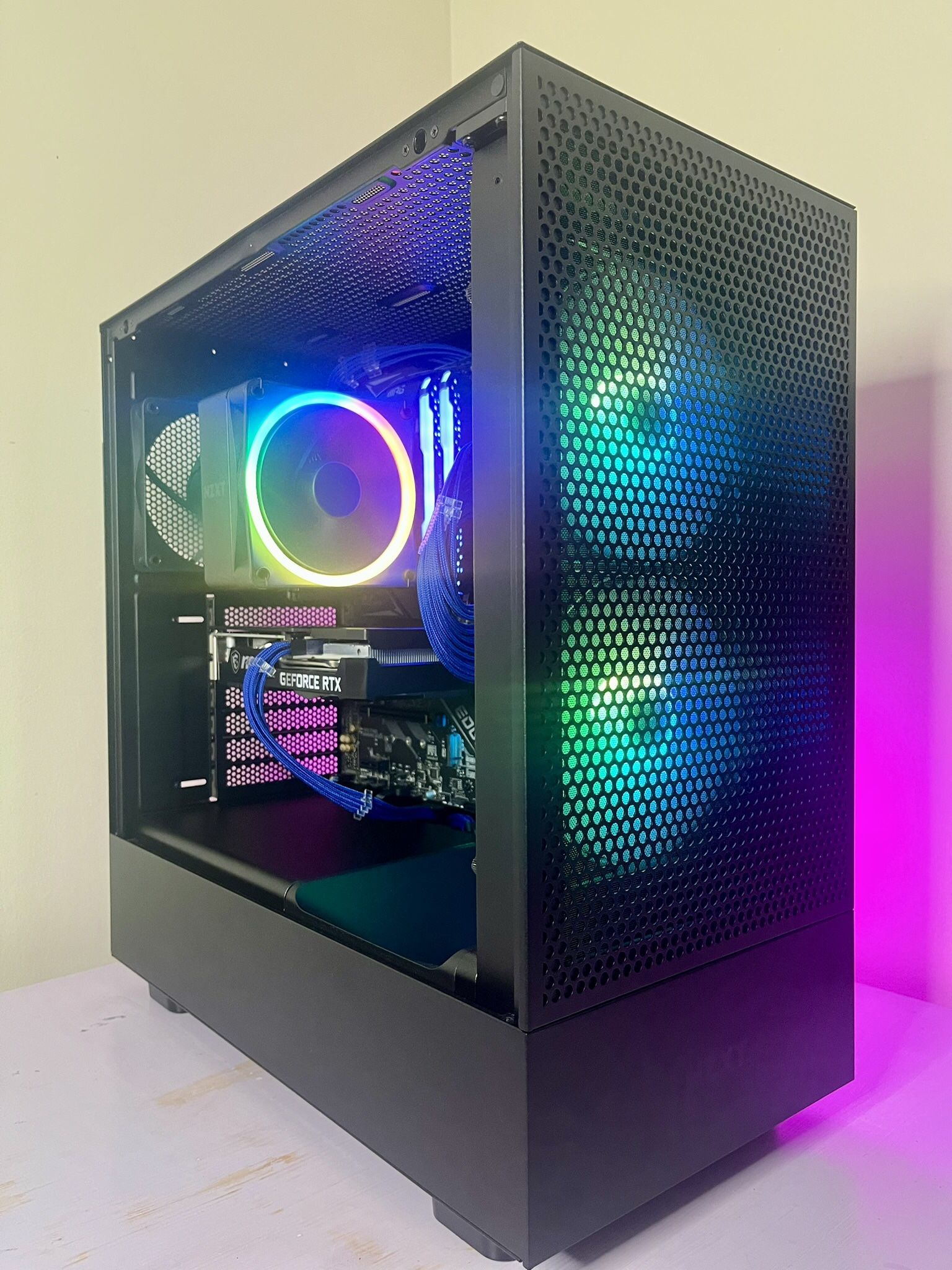 Custom Built NZXT Gaming PC! 1TB NVMe SSD | Nvidia GeForce RTX 3050 8GB | Intel Core i7-10700 | 32GB (2x16GB) DDR4 RAM