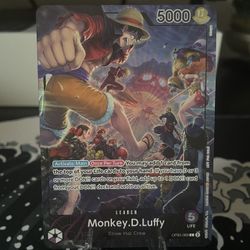 Monkey D. Luffy Op05-060 PSA Magazine One Piece Promotion Cards