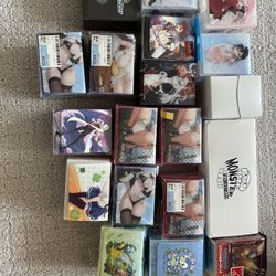 game card sleeves and game card box
