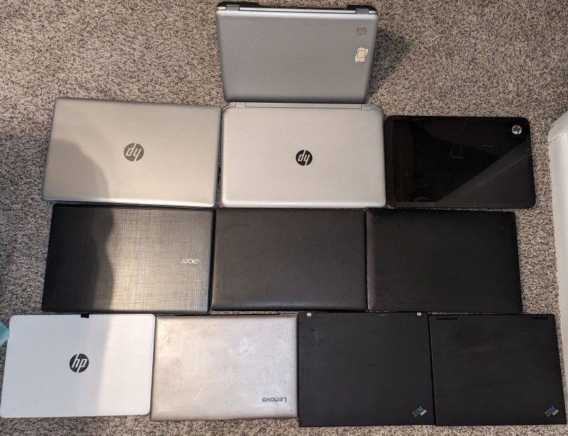 Laptops, iPads/Tablets, Smartphones, iMac, Chargers, Power Tool Lot!