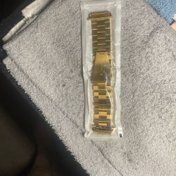 Gold Rolex Apple Watch Band