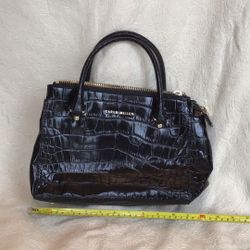 Karen Millen Black Leather Handbag