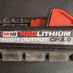 MILWAUKEE M18 RED LITHIUM HIGH OUTPUT CP3.0 B