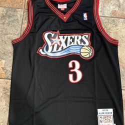 Allen Iverson #3 Philadelphia 76ers Jersey M-XL