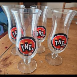 4 Tnt Cocktail Glasses 