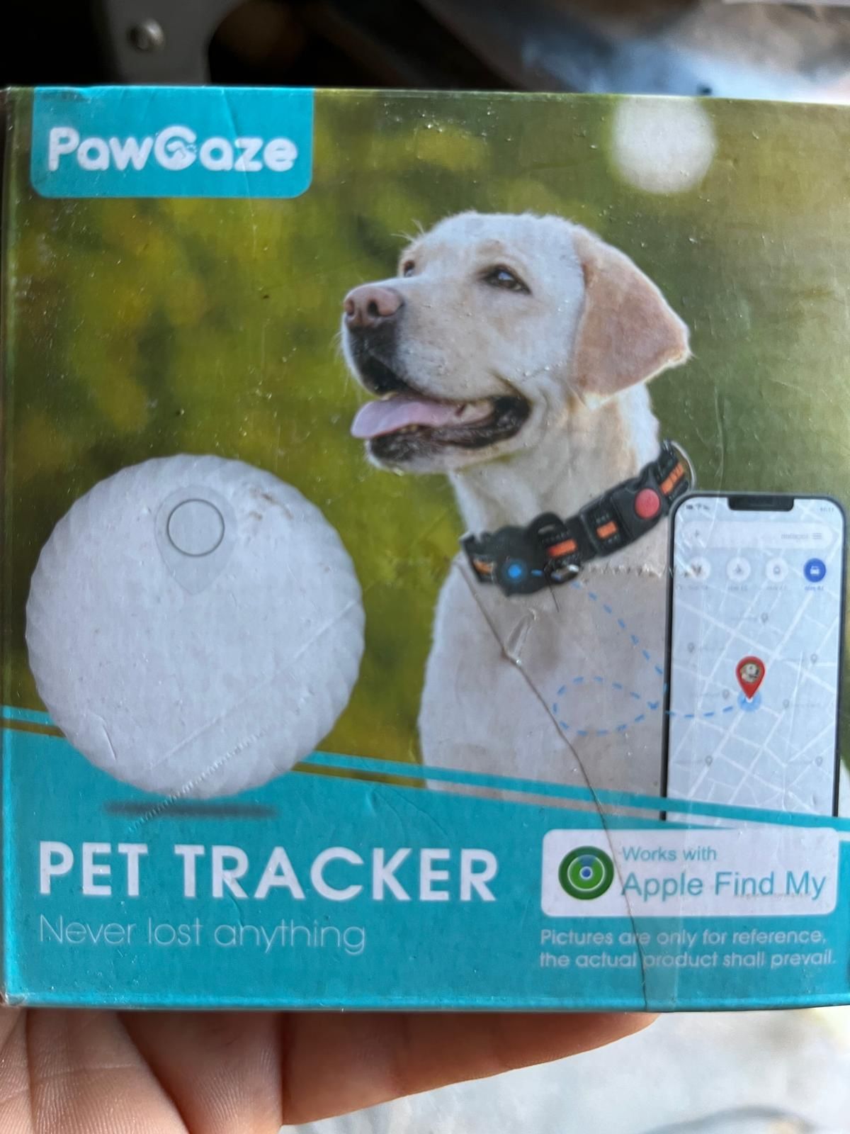 Dog tracker collar