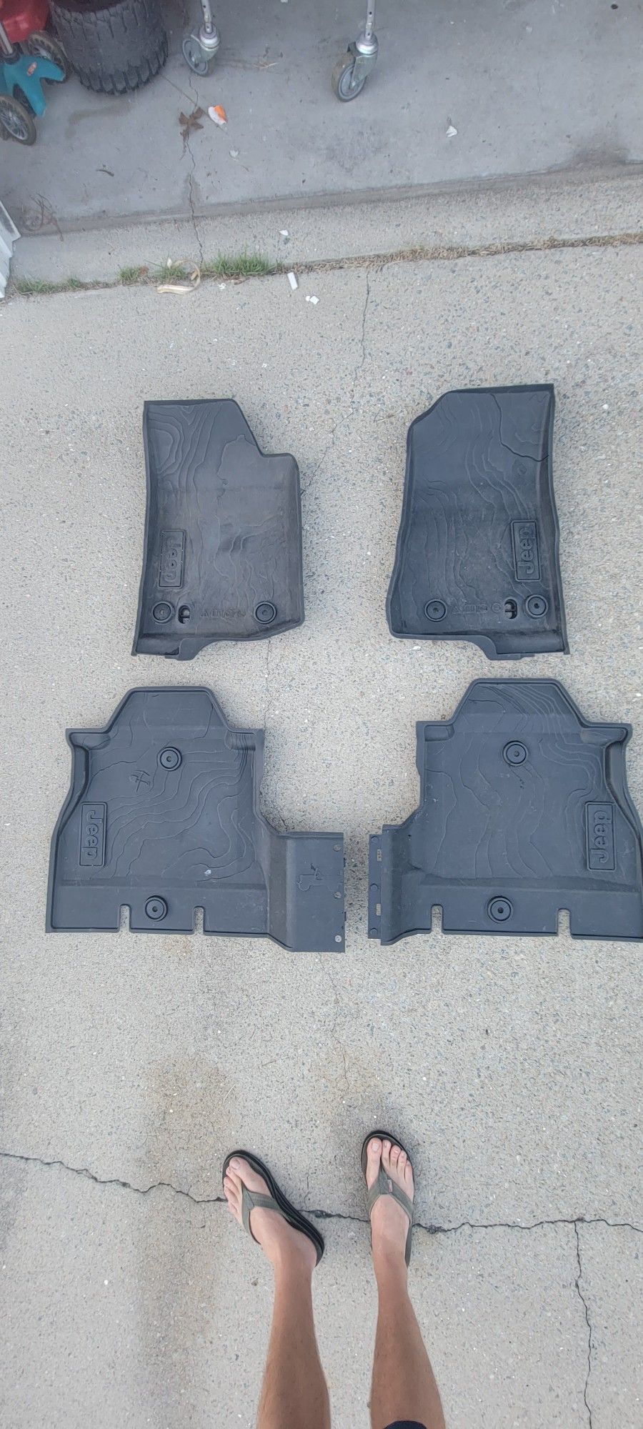 Jeep Wrangler JL Floor Mats - Weatherproof