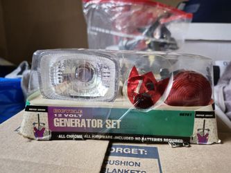 Bike Generator Light Set